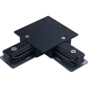 PROFILE RECESSED L-CONNECTOR BLACK T8971