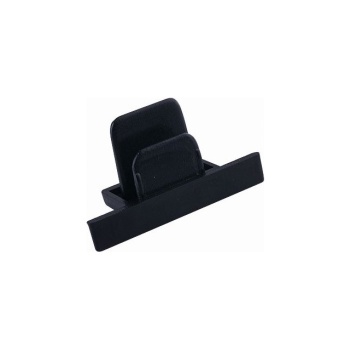 PROFILE RECESSED DEAD END CAP BLACK T8975