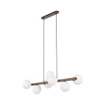 TK10272  ESTERA WOOD ORZECH LAMPA WISZACA 7