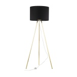TK6635  UMBERTO BLACK GOLD LAMPA PODŁOGOWA 1