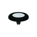 REFLECTOR LED 9W, 4000K, GU10, ES111, ANGLE 30, LENS, BLACK  T9213