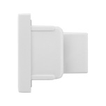 PROFILE DEAD END CAP WHITE T9457