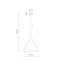 TK10009  CONO WHITE LAMPA WISZĄCA 1 L