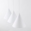 TK10011  CONO WHITE LAMPA WISZĄCA 3 LISTWA