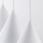 TK10011  CONO WHITE LAMPA WISZĄCA 3 LISTWA