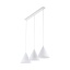 TK10011  CONO WHITE LAMPA WISZĄCA 3 LISTWA