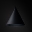 TK10057  CONO BLACK LAMPA WISZĄCA 1 L