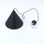 TK10057  CONO BLACK LAMPA WISZĄCA 1 L