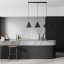 TK10060  CONO BLACK LAMPA WISZĄCA 3 L LISTWA