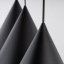 TK10060  CONO BLACK LAMPA WISZĄCA 3 L LISTWA
