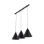 TK10060  CONO BLACK LAMPA WISZĄCA 3 L LISTWA