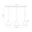 TK10060  CONO BLACK LAMPA WISZĄCA 3 L LISTWA
