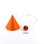 TK10064  CONO ORANGE LAMPA WISZACA 1 M