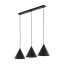 TK10068  CONO BLACK LAMPA WISZĄCA 3 S LISTWA