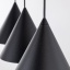 TK10068  CONO BLACK LAMPA WISZĄCA 3 S LISTWA
