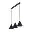TK10068  CONO BLACK LAMPA WISZĄCA 3 S LISTWA
