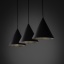 TK10068  CONO BLACK LAMPA WISZĄCA 3 S LISTWA