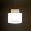 TK10078  DUO WHITE JUTA LAMPA WISZĄCA 1