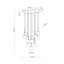 TK10079  MARTIN BLACK WHITE LAMPA WISZACA 13