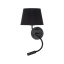 TK10081  MAJA BLACK KINKIET + G9