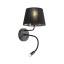 TK10081  MAJA BLACK KINKIET + G9