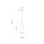 TK10085  ZING LAMPA WISZĄCA 1