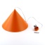 TK10088  CONO ORANGE LAMPA WISZACA 1 XL