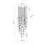 TK10099  NILOS BLACK GOLD LAMPA WISZACA 26