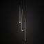 TK10117  PIANO BLACK GOLD LAMPA WISZACA 3