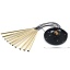 TK10118  PIANO BLACK GOLD LAMPA WISZACA 10