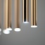TK10119  PIANO BLACK GOLD LAMPA WISZACA 12