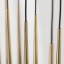 TK10119  PIANO BLACK GOLD LAMPA WISZACA 12
