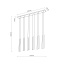 TK10119  PIANO BLACK GOLD LAMPA WISZACA 12