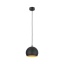 TK10167  ZOE BLACK LAMPA WISZACA 1 S