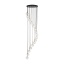 TK10182  AURORA TRANSPARENT LAMPA WISZĄCA 16