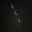 TK10188  MODESTO WOOD SOSNA LAMPA WISZACA 3 KOŁO