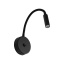 TK10200  LAGOS BLACK  KINKIET 1  USB
