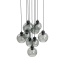 TK10208  CUBUS GRAPHITE LAMPA WISZĄCA 9 KOŁO
