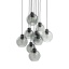 TK10208  CUBUS GRAPHITE LAMPA WISZĄCA 9 KOŁO