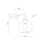 TK10243  CUBUS GRAPHITE KINKIET 1