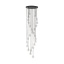 TK10258  AURORA TRANSPARENT LAMPA WISZĄCA 26