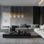TK10267  BONO OCHRA LAMPA WISZĄCA 4 LISTWA
