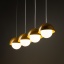 TK10267  BONO OCHRA LAMPA WISZĄCA 4 LISTWA