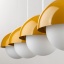 TK10267  BONO OCHRA LAMPA WISZĄCA 4 LISTWA
