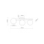 TK10269  ESTERA WOOD ORZECH LAMPA SUFITOWA 3