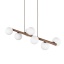TK10272  ESTERA WOOD ORZECH LAMPA WISZACA 7