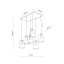 TK10302  MOLLY LAMPA WISZĄCA 6