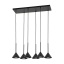 TK10306  CONO BLACK MINI LAMPA WISZACA 6