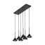 TK10306  CONO BLACK MINI LAMPA WISZACA 6