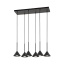 TK10306  CONO BLACK MINI LAMPA WISZACA 6